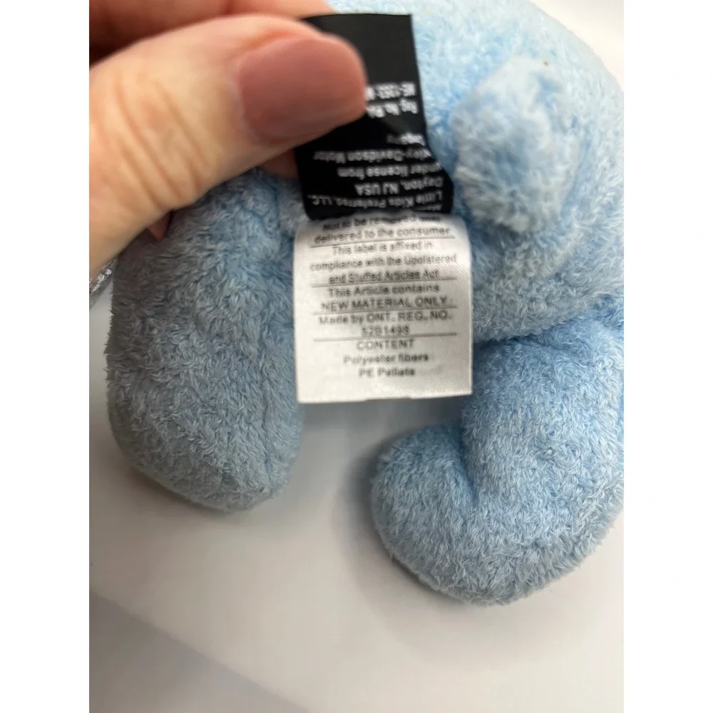 Blue Harley Davidson Bear‎ Plush with White Cap 2003 Official Licensed Product